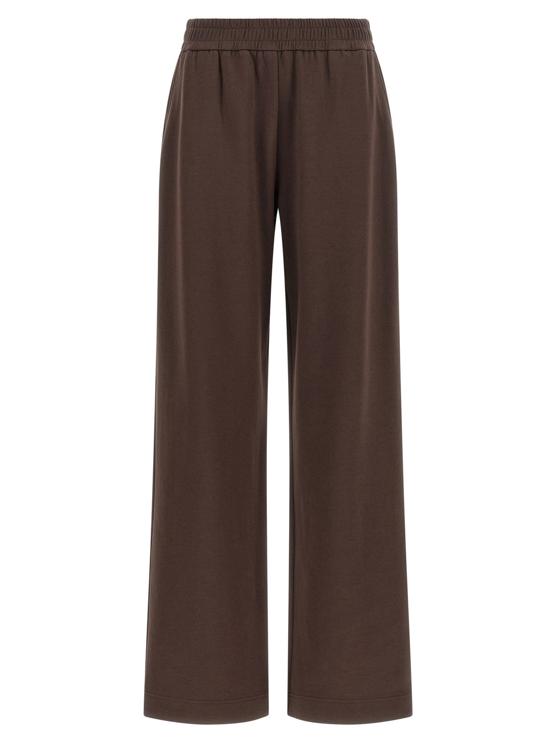 Moncler Double Knit Joggers Brown