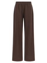 Moncler Double Knit Joggers Brown