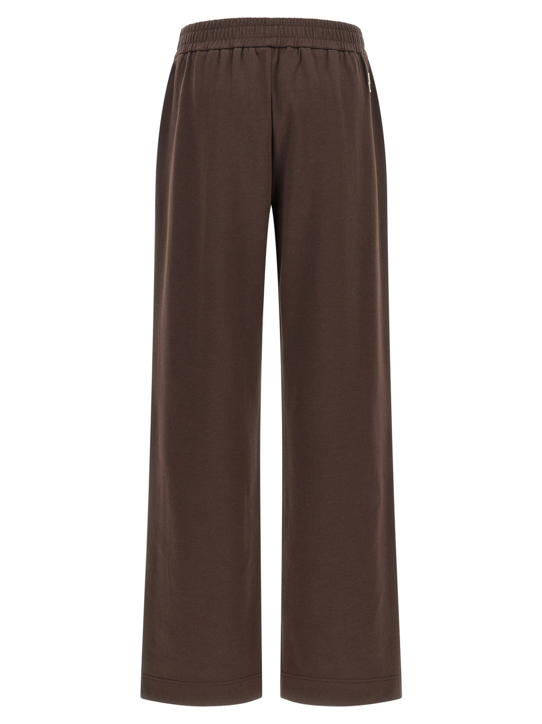 Moncler Double Knit Joggers Brown