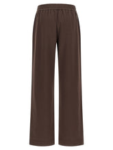 Moncler Double Knit Joggers Brown
