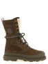 Moncler Vera High Boots Brown
