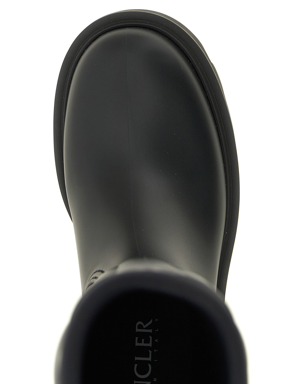 Moncler Kickstream High Rain Boots Black