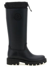 Moncler Kickstream Rubber Boots Black