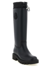 Moncler Kickstream Rubber Boots Black
