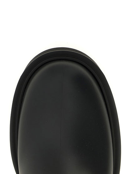 Moncler Kickstream Rubber Boots Black