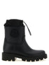Moncler Kickstream Rain Boots Black
