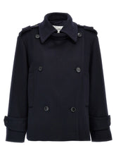 Max Mara Laveno Coat Blue