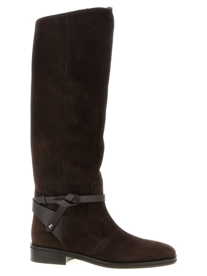 Jimmy Choo Lawton Boots Brown