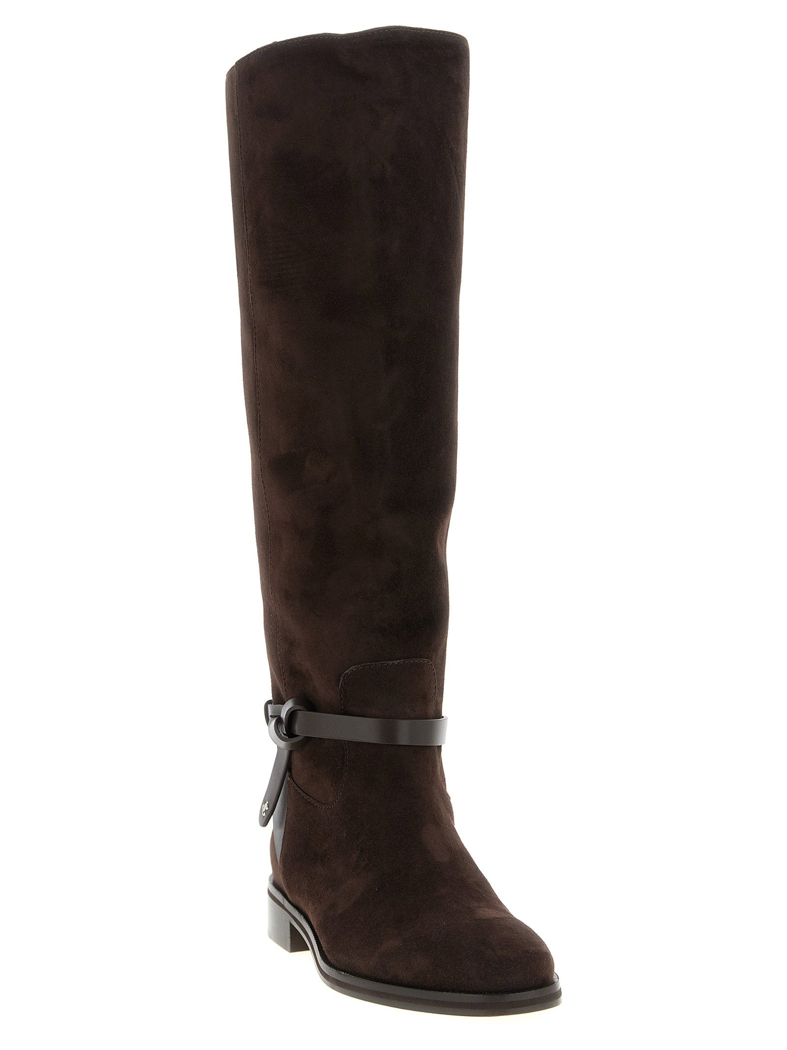 Jimmy Choo Lawton Boots Brown