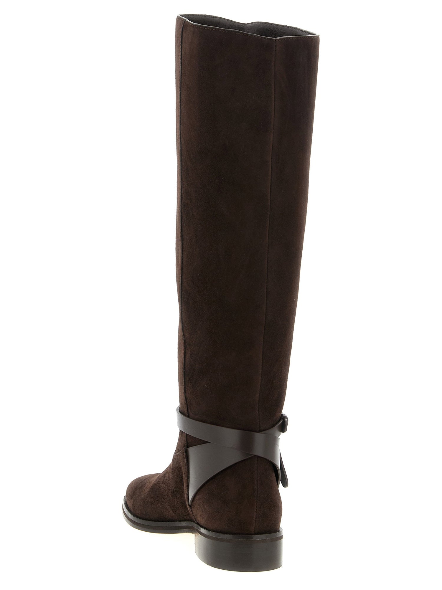 Jimmy Choo Lawton Boots Brown