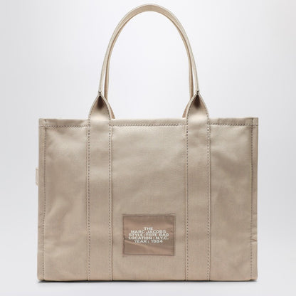 Marc Jacobs Large Canvas Tote Bag in Beige beige
