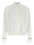 Brunello Cucinelli Shiny Cuffs Shirt White