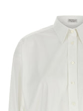 Brunello Cucinelli Shiny Cuffs Shirt White
