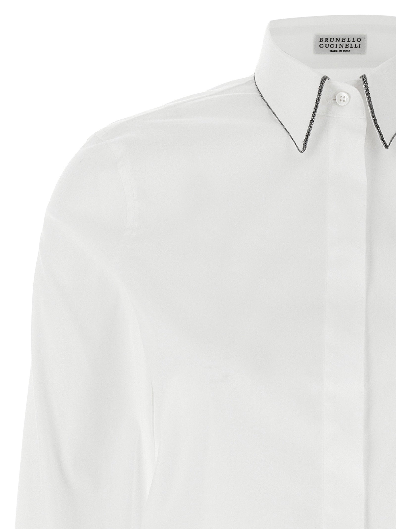 Brunello Cucinelli Monile Shirt White