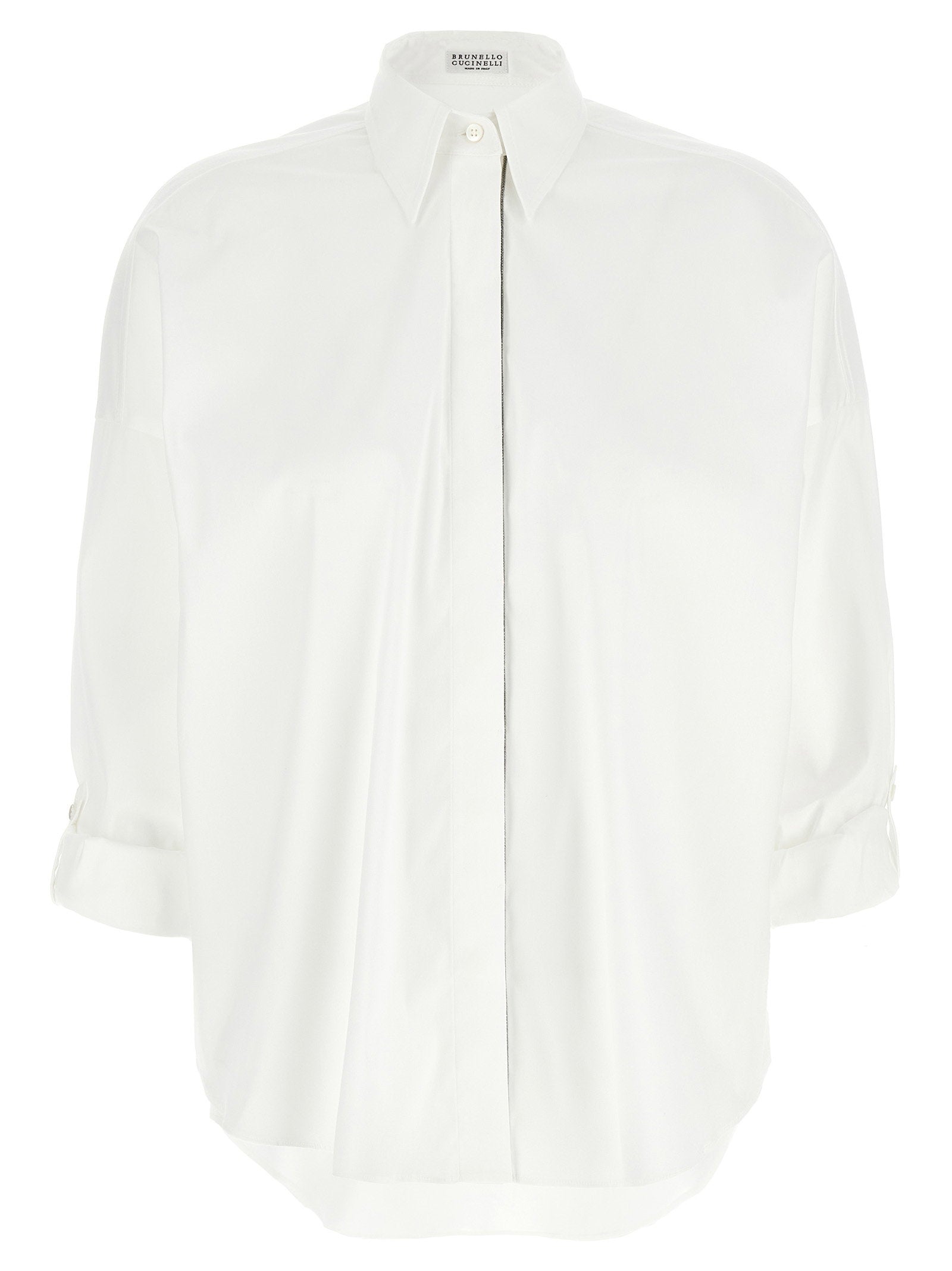 Brunello Cucinelli Monile Shirt White