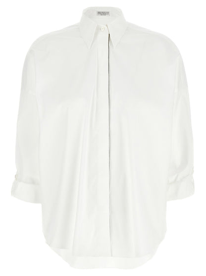 Brunello Cucinelli Monile Shirt White