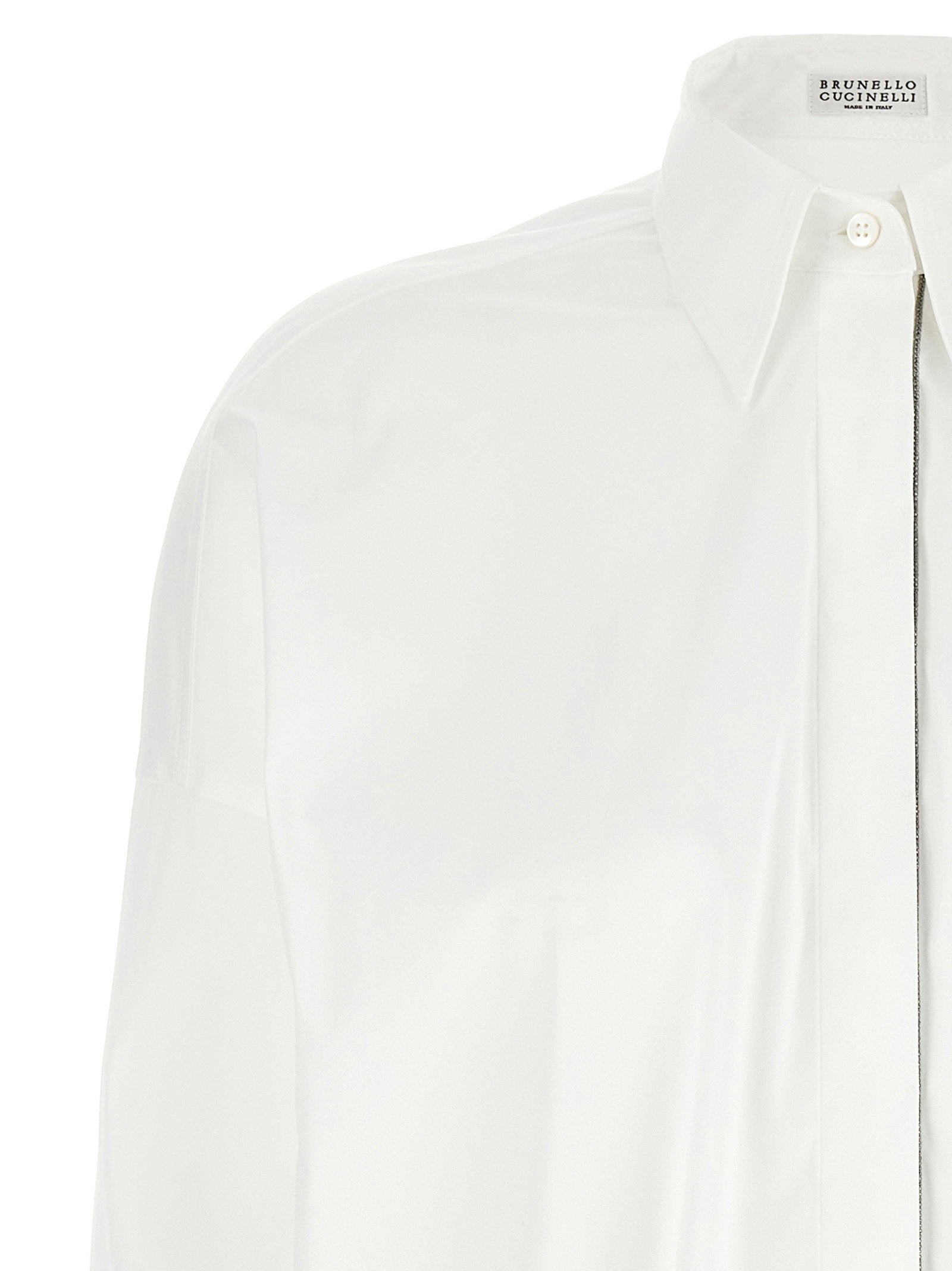 Brunello Cucinelli Monile Shirt White