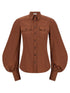 Brunello Cucinelli Poplin Shirt Brown