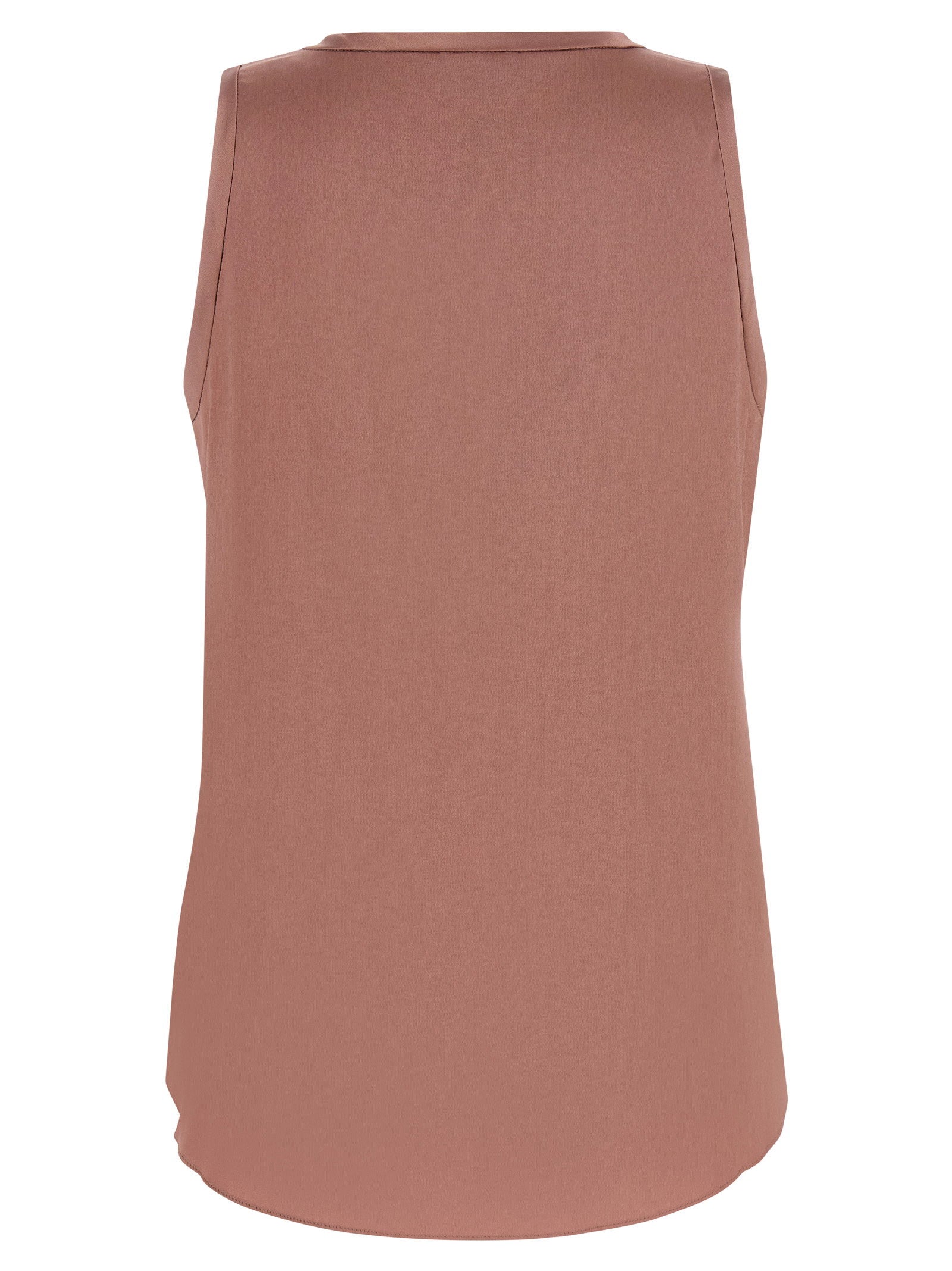 Brunello Cucinelli Satin Top Pink