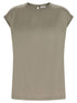 Brunello Cucinelli Satin Blouse Green