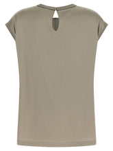 Brunello Cucinelli Satin Blouse Green
