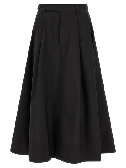 Brunello Cucinelli Sartorial Skirt Black