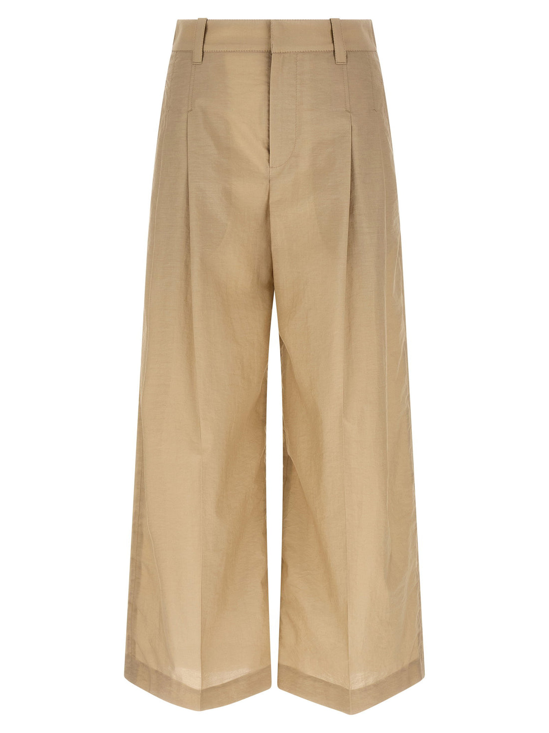Brunello Cucinelli A-line Pants Beige