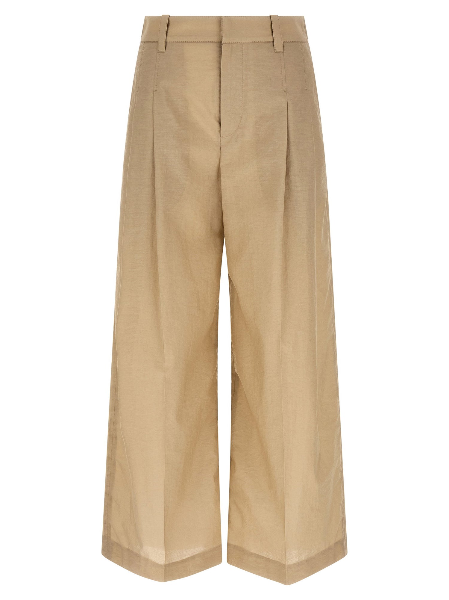 Brunello Cucinelli A-line Pants Beige
