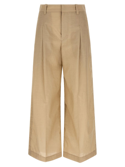 Brunello Cucinelli A-line Pants Beige