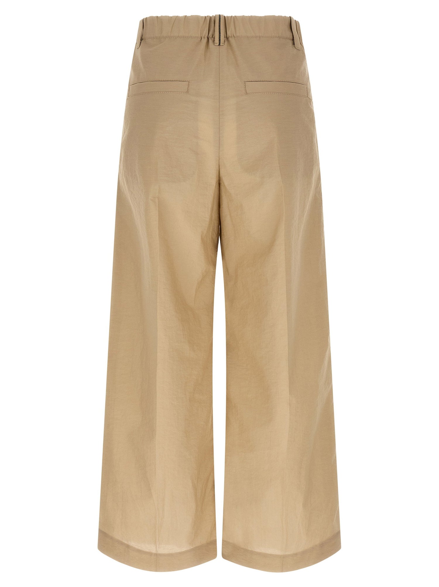 Brunello Cucinelli A-line Pants Beige