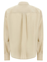Brunello Cucinelli Dazzling Seabed Embroidery Shirt Beige