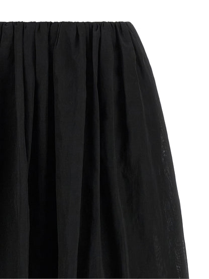 Brunello Cucinelli Organza Skirt Black