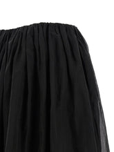 Brunello Cucinelli Organza Skirt Black