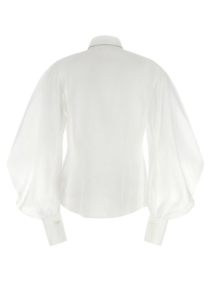 Brunello Cucinelli Organza Shirt White