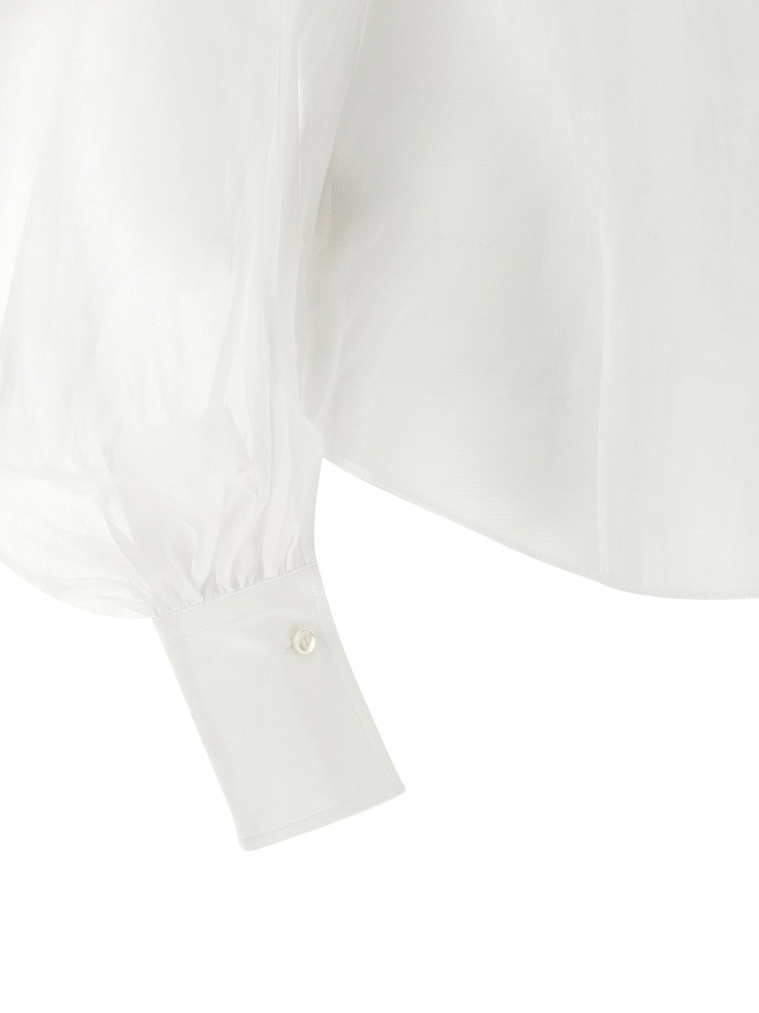 Brunello Cucinelli Organza Shirt White
