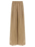 Brunello Cucinelli Loose Track Pants Beige