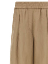 Brunello Cucinelli Loose Track Pants Beige