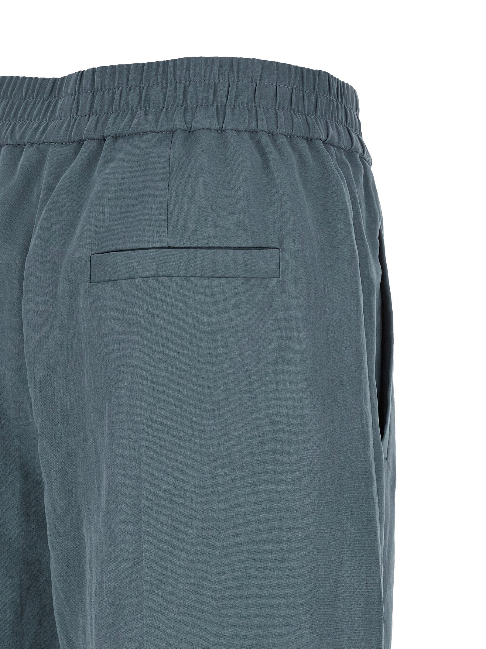 Brunello Cucinelli Loose Track Pants Blue