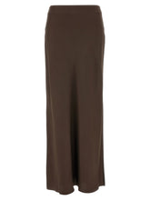 Brunello Cucinelli Slit Skirt Brown