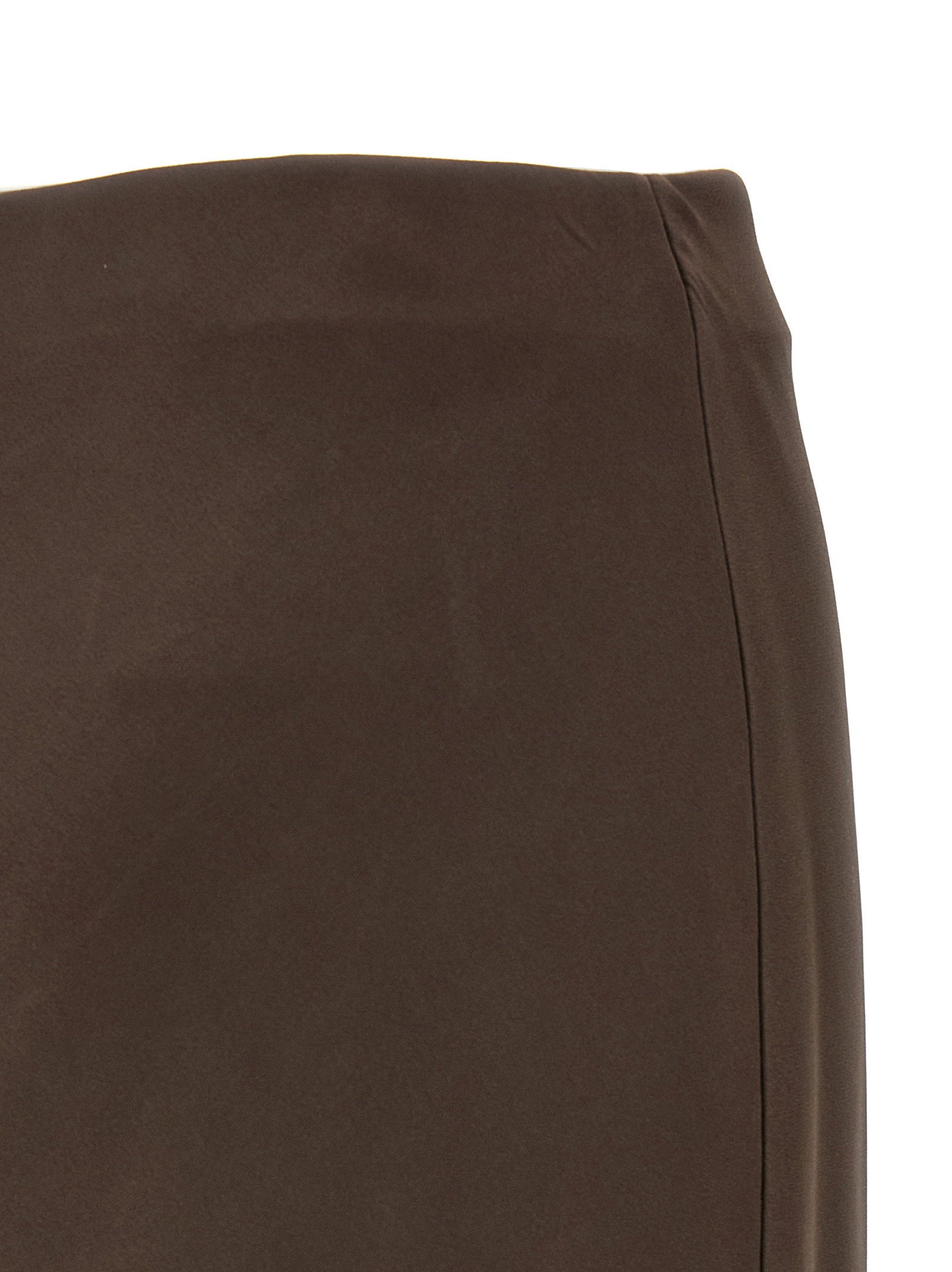 Brunello Cucinelli Slit Skirt Brown
