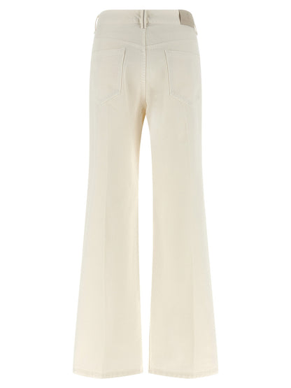 Brunello Cucinelli The Contemporary Loose Jeans White