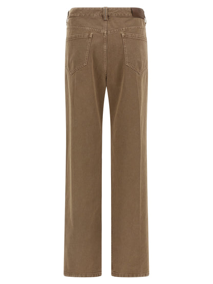 Brunello Cucinelli Denim Pants Beige