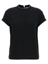 Brunello Cucinelli Monile Crew-neck T-shirt Black