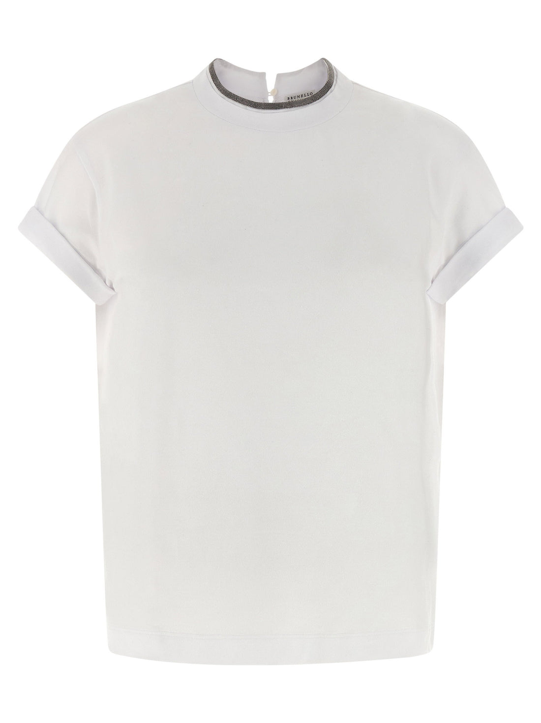 Brunello Cucinelli ‘monile’ Jersey T-shirt White