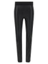 Brunello Cucinelli Stretch Nappa Leather Leggings Black