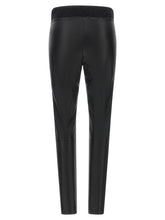 Brunello Cucinelli Stretch Nappa Leather Leggings Black