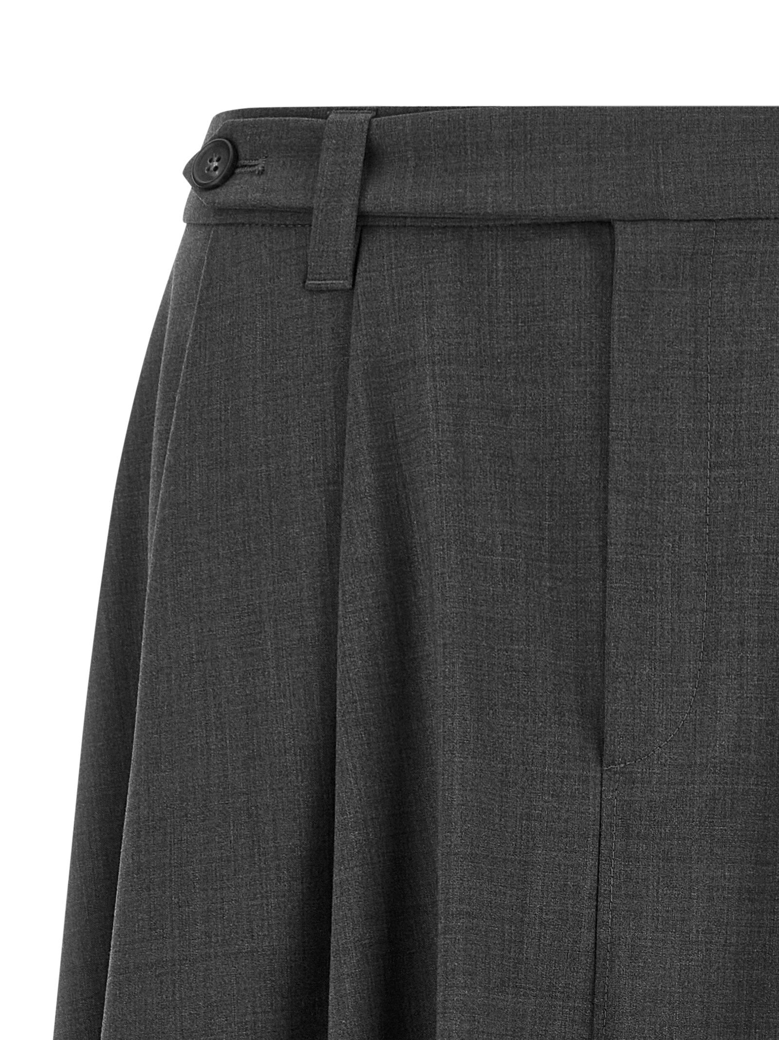 Brunello Cucinelli Wheel Skirt Gray