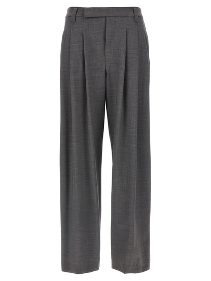 Brunello Cucinelli Sartorial Baggy Pants Gray