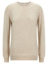 Brunello Cucinelli Cashmere Sweater Beige