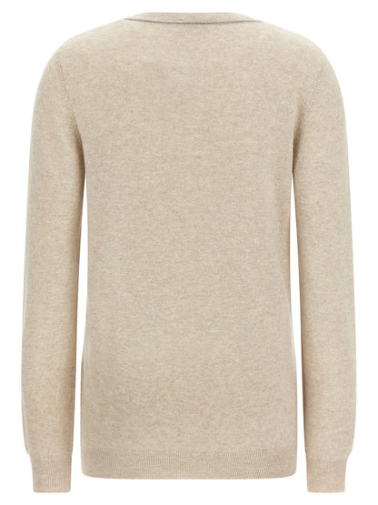 Brunello Cucinelli Cashmere Sweater Beige